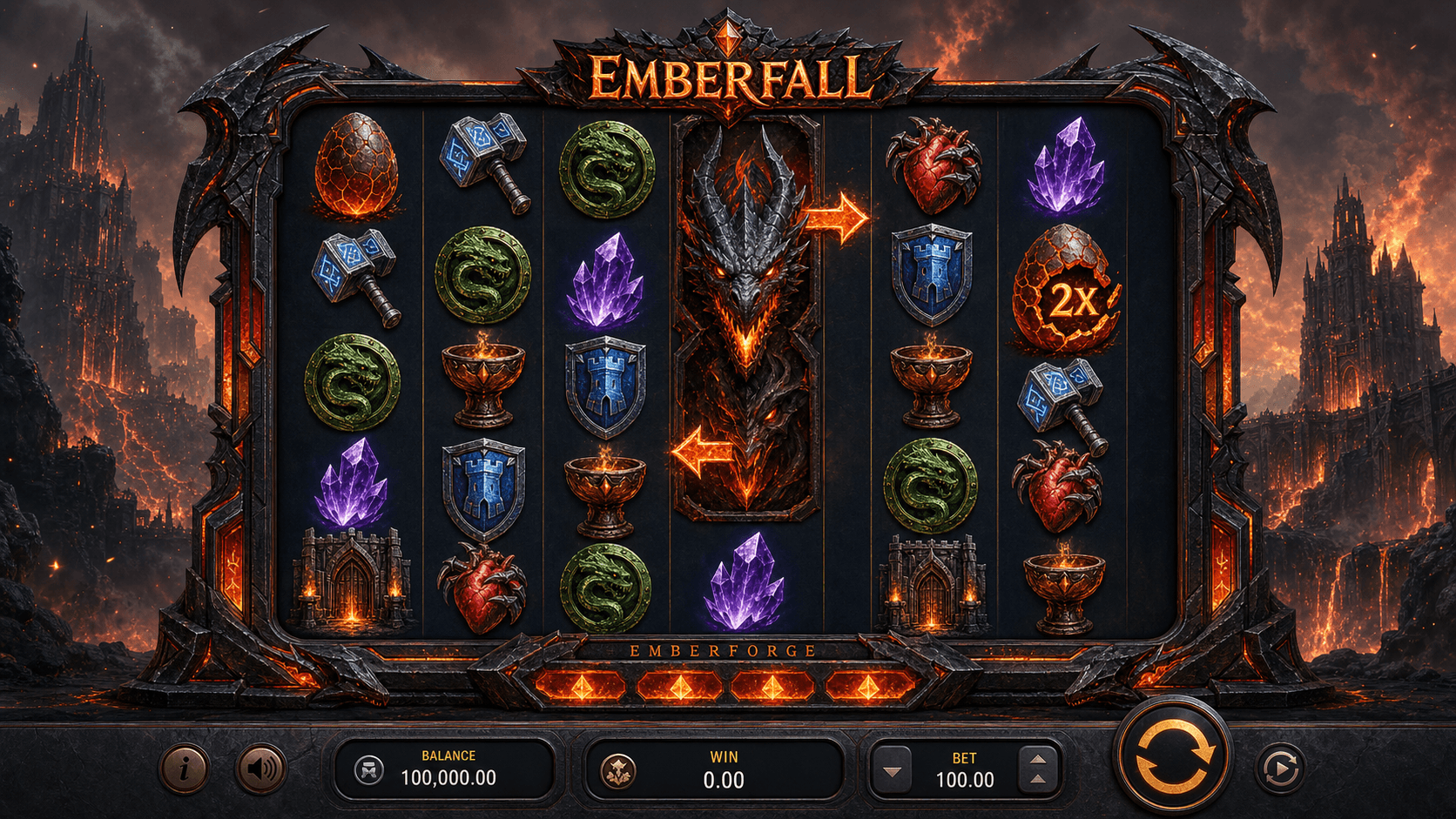 Emberfall living forge frame concept art