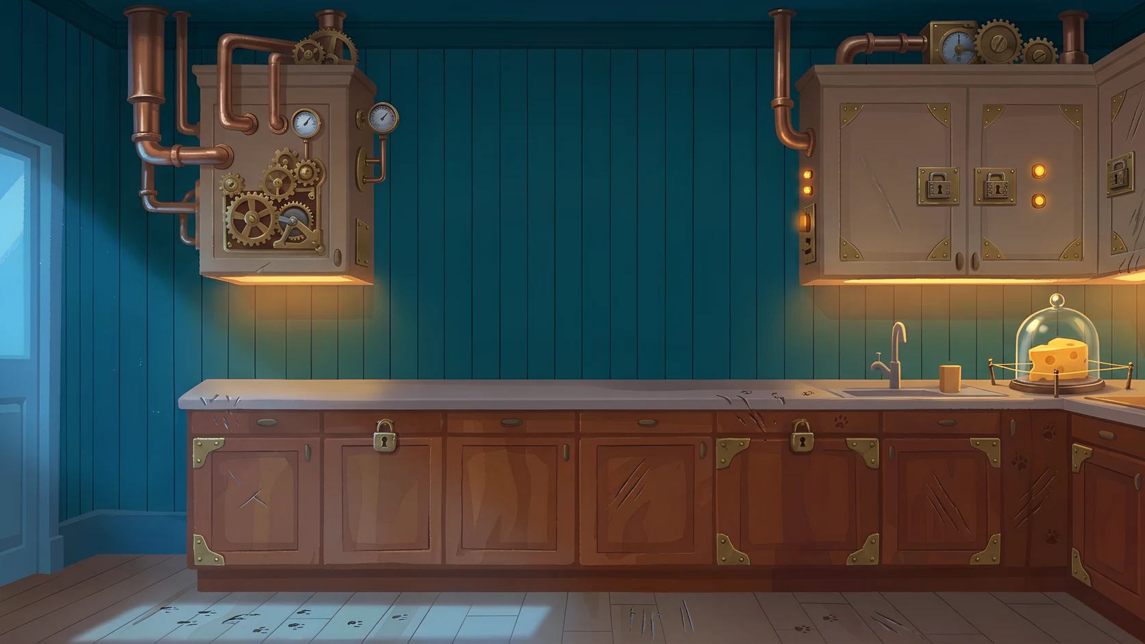 Pantry Panic Mega Pounce Raid environment